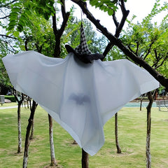 2pcs Fabric Hanging Ghosts Halloween Decoration