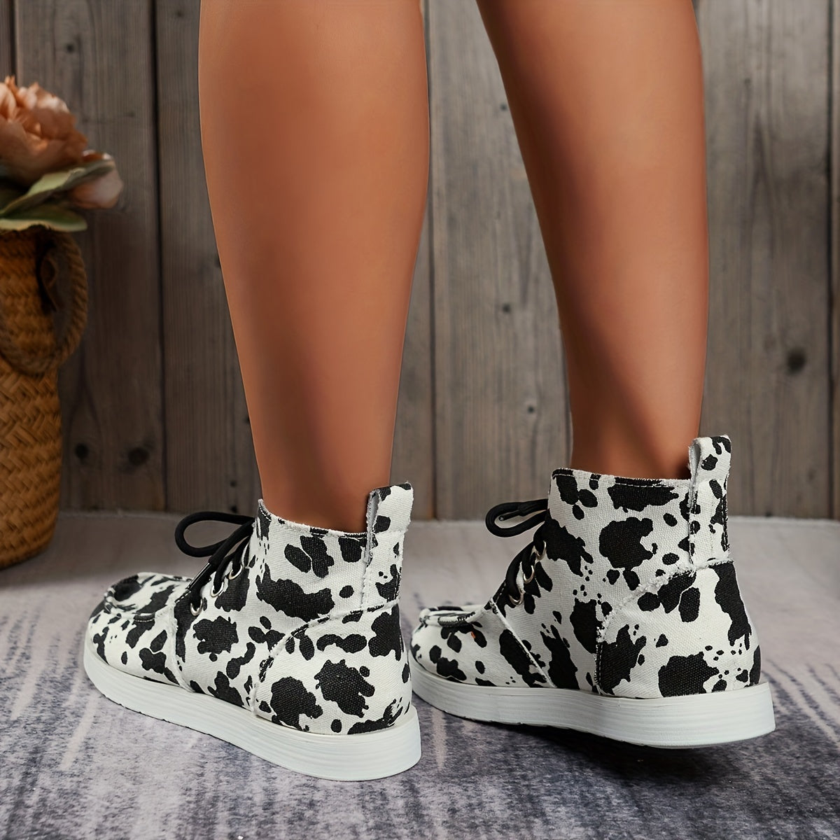 Platform High Top Sneakers Non Slip Loafers Lightweight Shoes