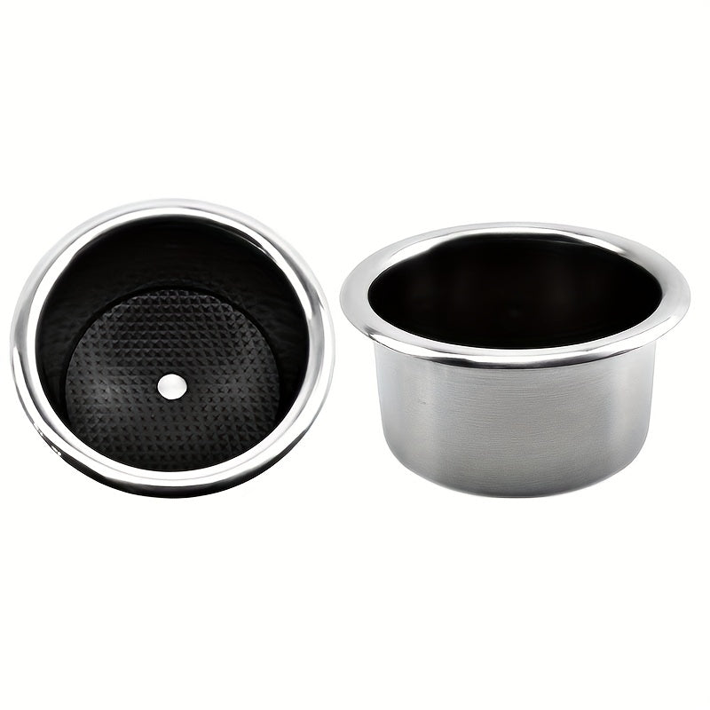 2pcs Stainless Steel Cup Holder for Sofa Recliner Armrest