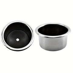 2pcs Stainless Steel Cup Holder for Sofa Recliner Armrest