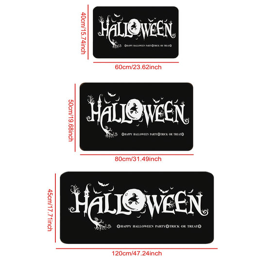 Halloween Kitchen Bathroom Doormat Living Room Floor Rug