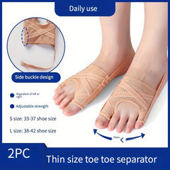 Toe Correction Socks Overlapping Separator Breathable Shoes Wear