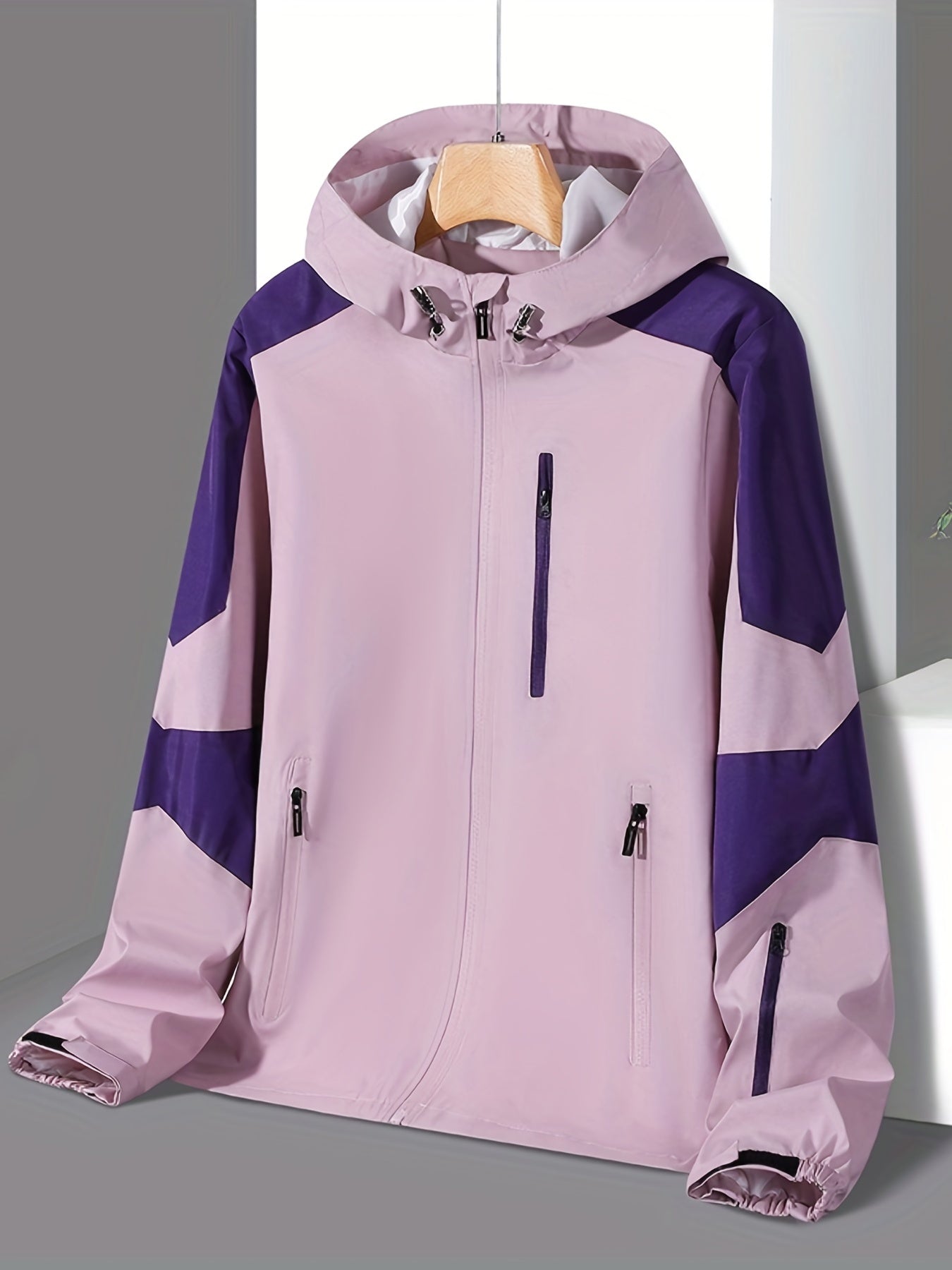 Waterproof Hooded Casual Jacket for Spring/Autumn