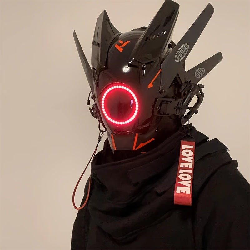 Punk Luminous Masks Halloween Party Decorative Masks