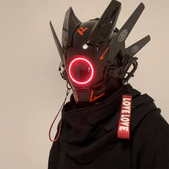Punk Luminous Masks Halloween Party Decorative Masks