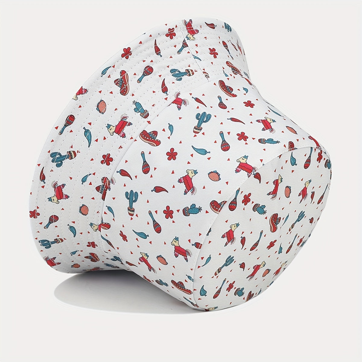 Cartoon Pattern Reversible Bucket Hat Sun Protection
