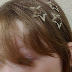 Star Pattern Hair Clips for Women, Princess Decorative Accessories