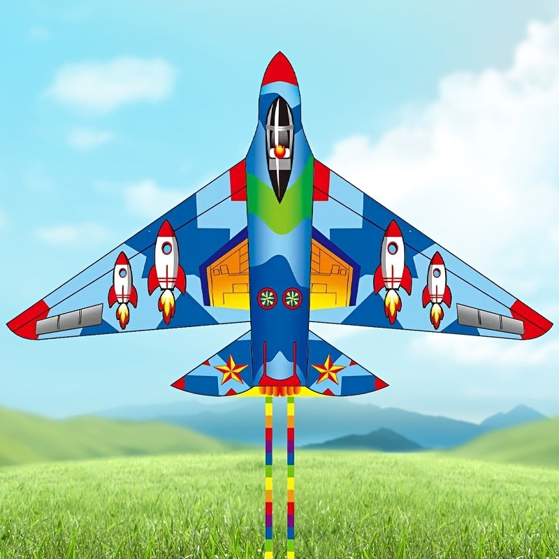 Airplane Kite for Outdoor Fun in Beach Park Yard