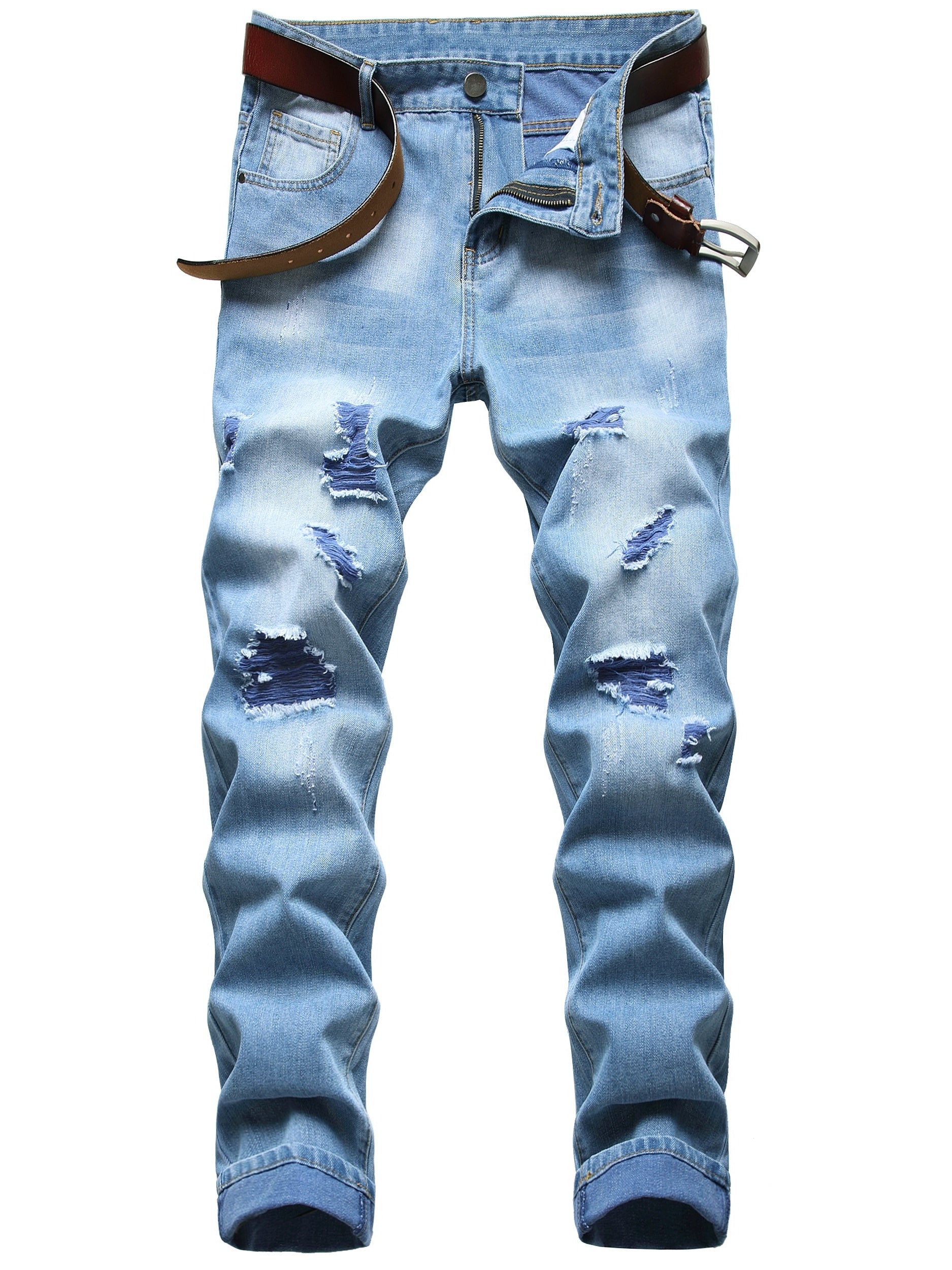 Men's Ripped Denim Jeans