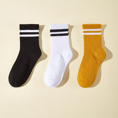 Kids Sports Socks 3 Pairs, All Seasons, Universal Socks