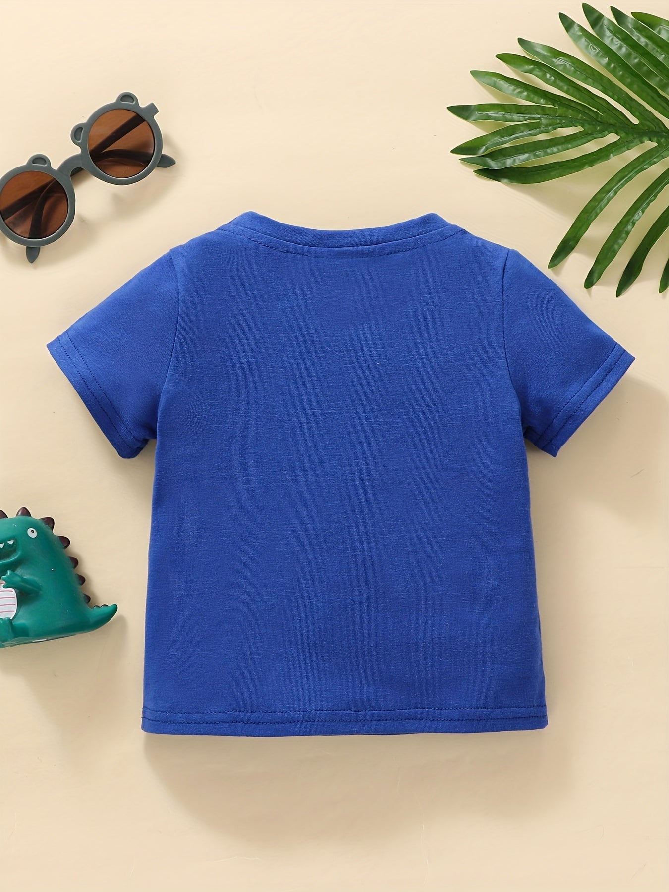 Baby Boys Dino Graphic Tee for Spring Summer