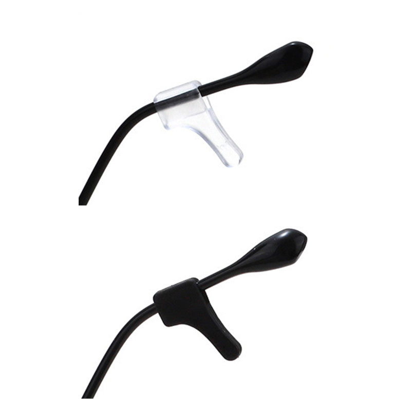 OOLVS Glasses Ear Grip Eyeglass Strap Holder Silicone Anti Slip for Glasses
