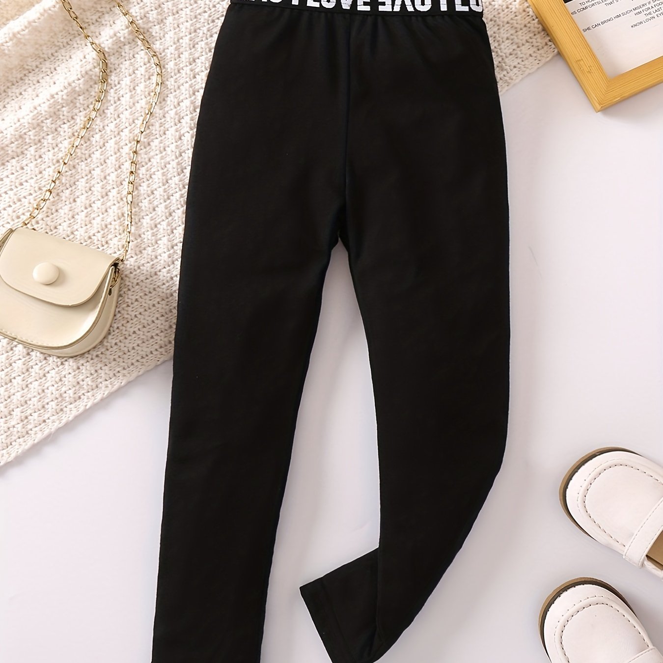 Girls Comfortable Breathable Leggings For Sports Kids