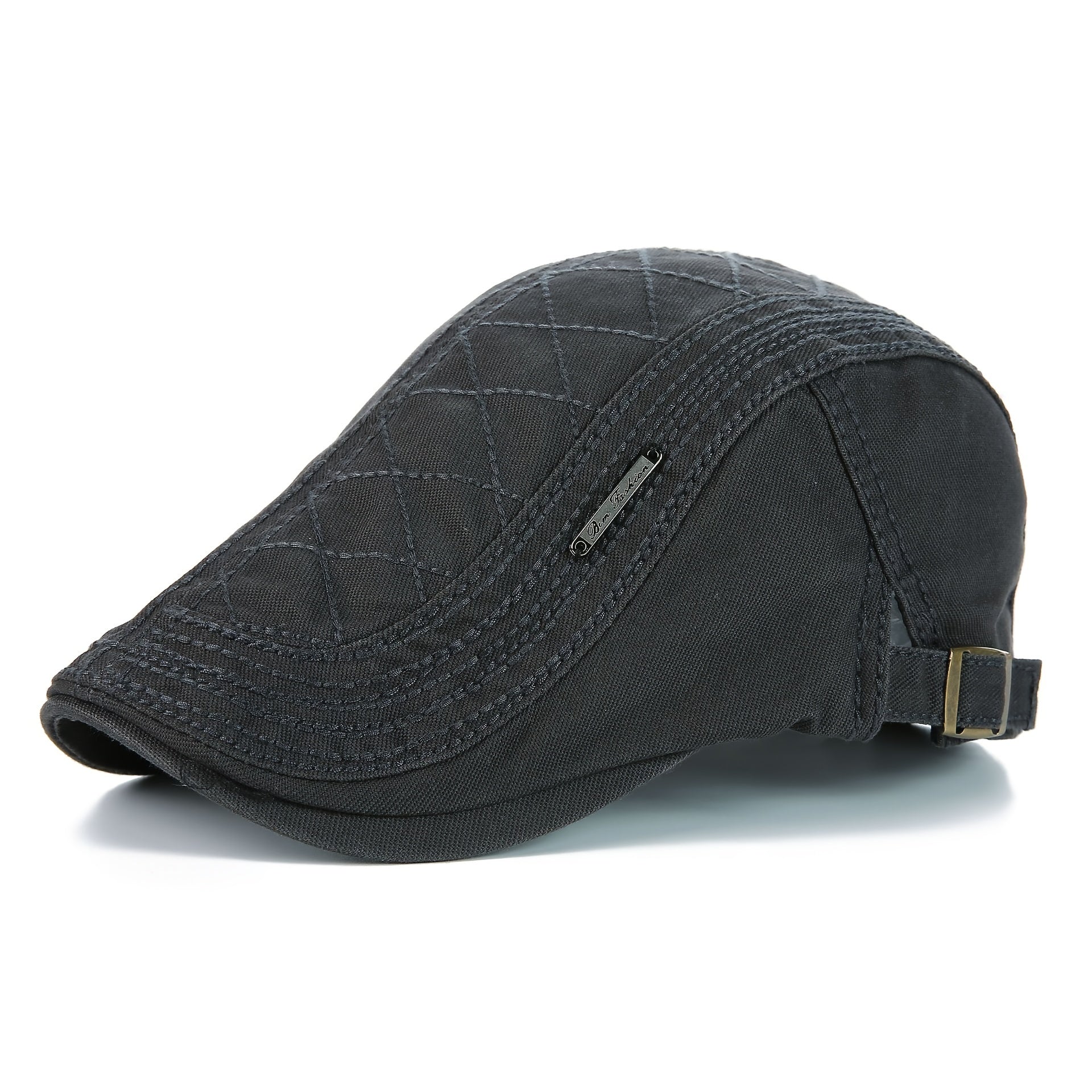 Winter Men's British Iron Letter Beret Casual Outdoor Breathable