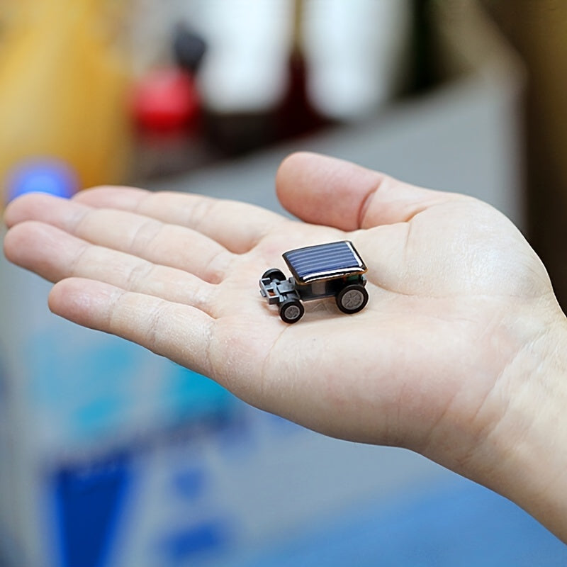 Solar Toy Small Sports Car Science Experiment Assembly Decoration Fun