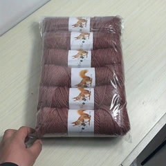 6pcs Soft Yarn for Knitting Crochet Sweater Shawl Scarf 75g pc