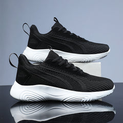 Men's Lightweight Knitted Casual Shoes for Traveling Jogging