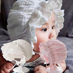 Baby Girl Lace Sun Hat Outdoor Sun Protection