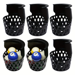 6pcs Pool Table Pockets Snooker Billiard Pockets Pool Table Web Pocket