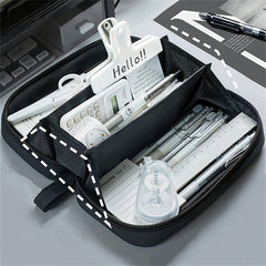 Large Capacity Storage Bag Pencil Case Stationery Box Makeup Bag