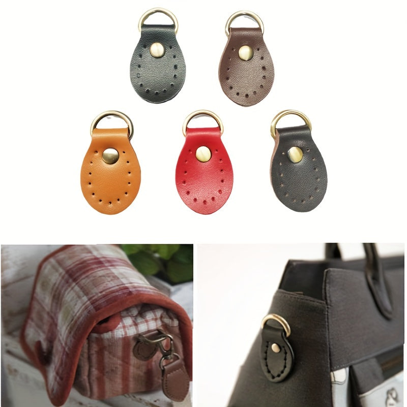2pcs Metal D Ring Buckle Leather Buckle Replacement For DIY Handbag Bag