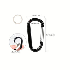 5pcs Aluminum Camping Hooks for Tents - Multifunctional Mountaineer