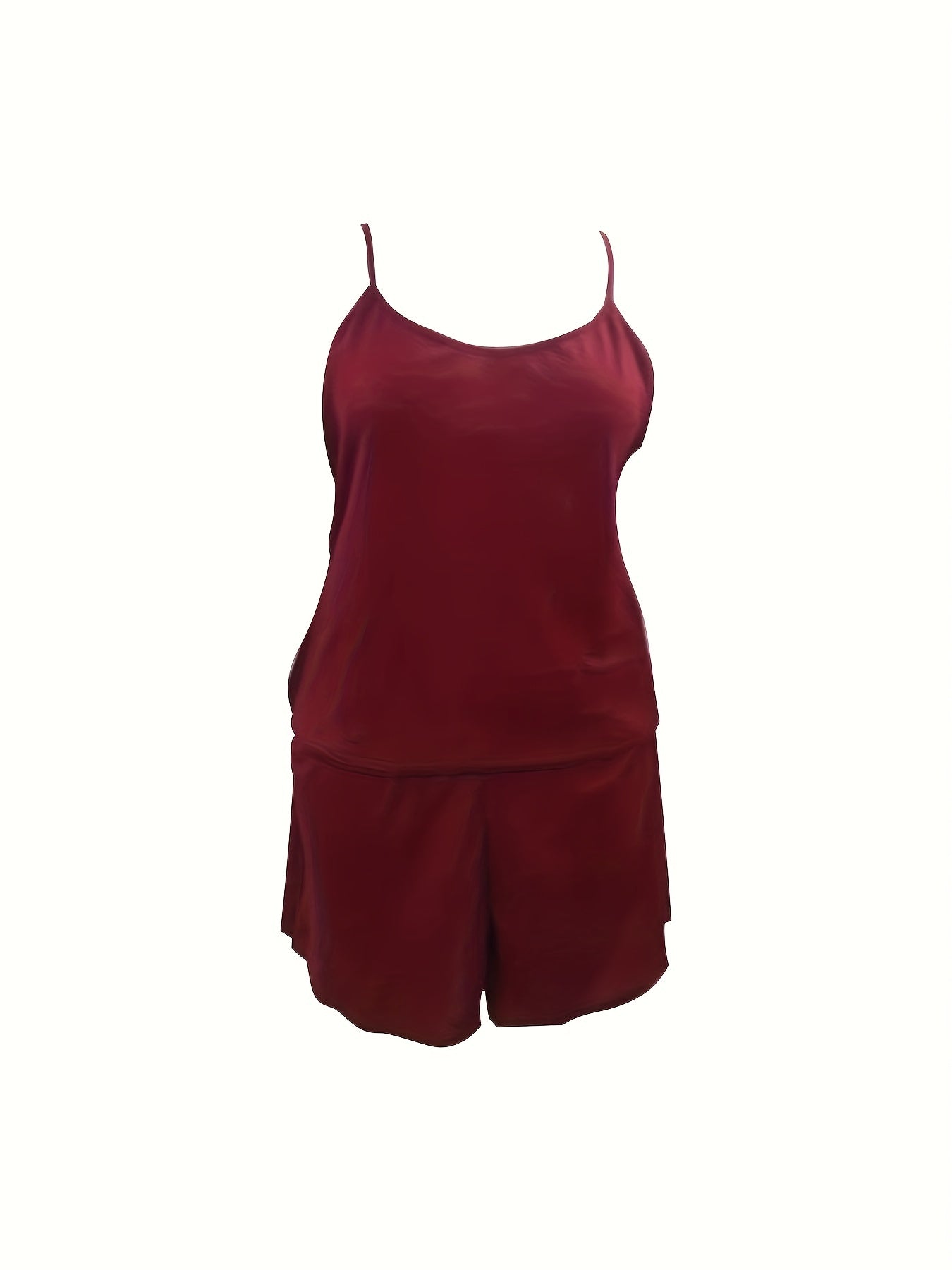 Ribbed V Neck Cami Top & Shorts Set