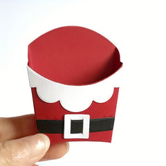 1pc Christmas Santa Box Bottle Metal Cutting Dies Scrapbooking Paper Craft Card