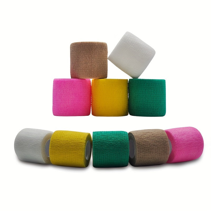 15pcs Flexible Self-adhesive Bandages for Stretching Sports - Wrists Ankles