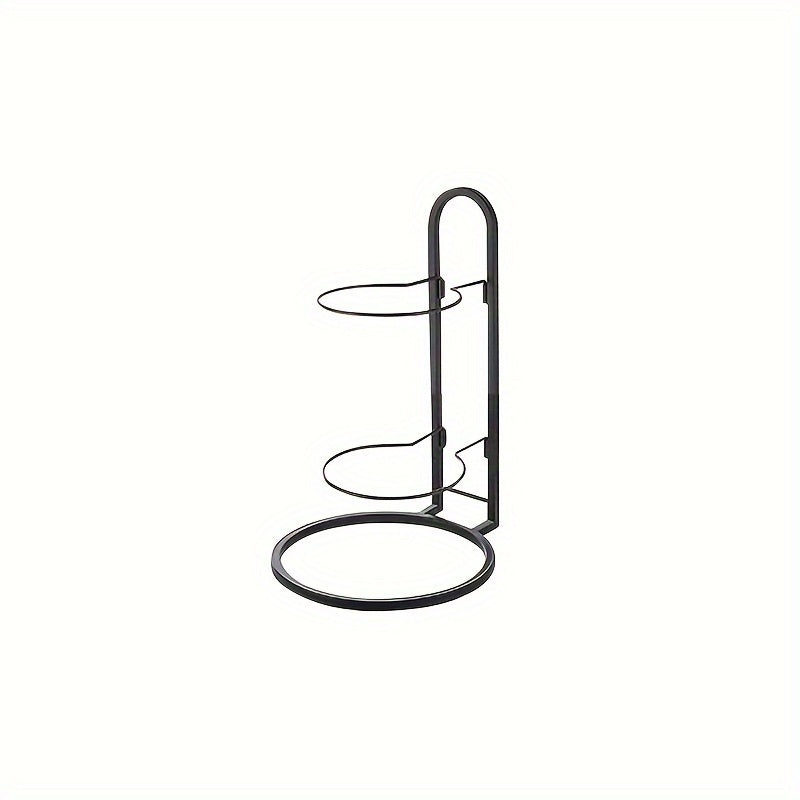 2 layer Basketball Storage Rack Ball Display Holder