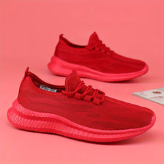Women's Minimalist Mesh Tennis Sports Shoes Lightweight and Comfortable Non-Slip