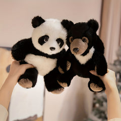 Panda-like Bear Plush Toy Soft Stuffed Animal for Kids Boys Girls