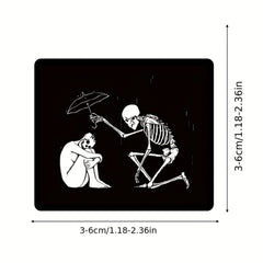 50pcs Horror and Doodle Stickers Waterproof Stickers