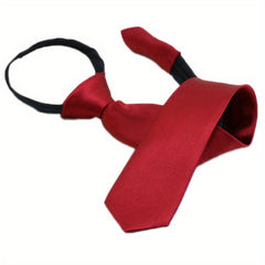 Student Plain Ties Casual Tie Clothing Accessories For Boys