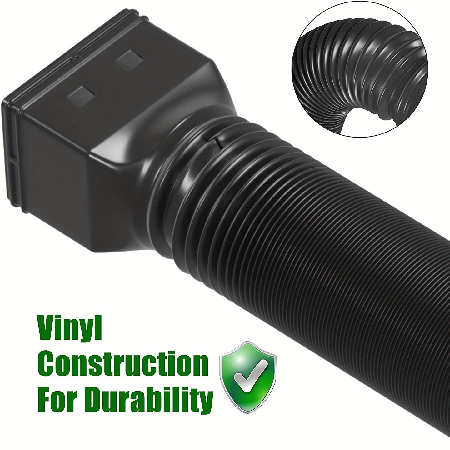 1pc PP Folding Telescopic Drain Pipe Extend Outdoor Drainage