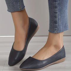 Women's Pointed Toe Flat Shoes Soft Sole Casual Ballet Flats