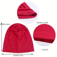 Beanie Hat Elastic Slouchy Chemo Cap For Men Women