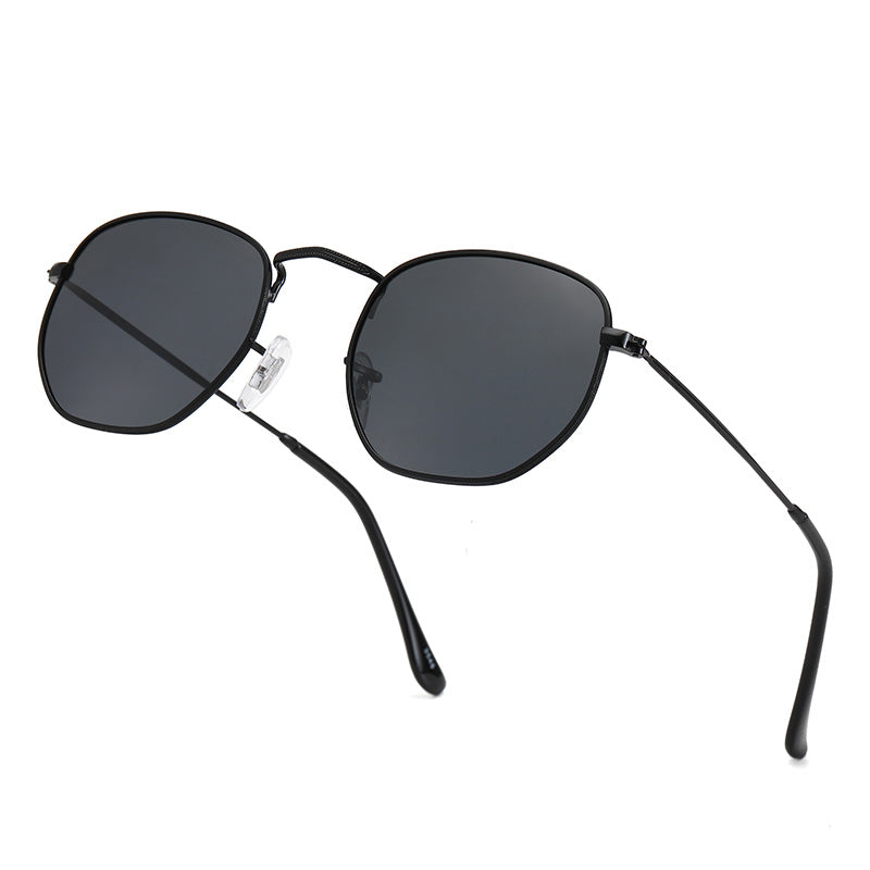 Square Polarized Sunglasses Mirrored Lens for Men and Women