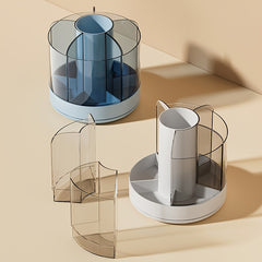 Rotating Pencil Holder Cosmetic Storage Box Office Students Adults