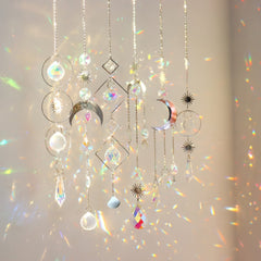 Crystal Suncatcher Hanging Garden Light Catcher Window Chandelier Pendant