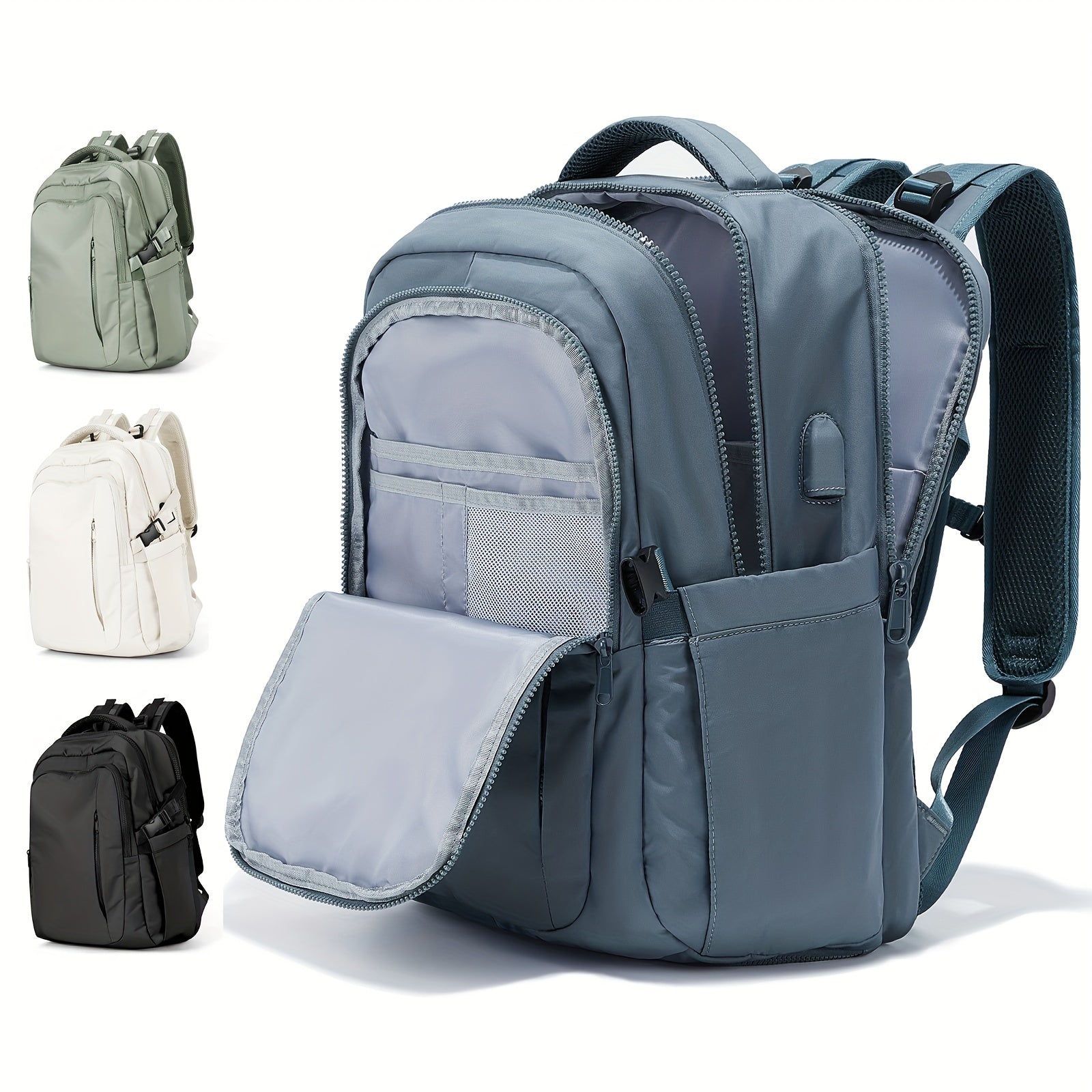 Large Capacity Travel Backpack Carry on Layer Luggage Daypack Preppy Laptop Scho