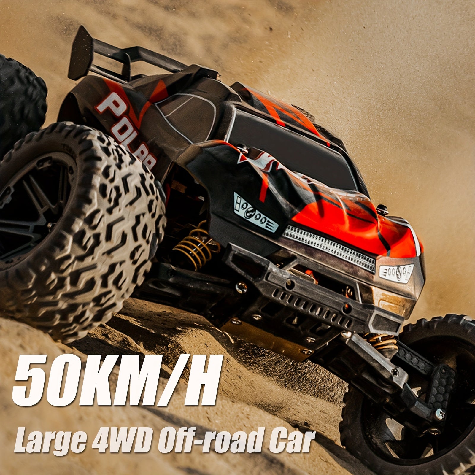 4WD Car Off-road Drifting 70Km/h Brushless Motor Waterproof