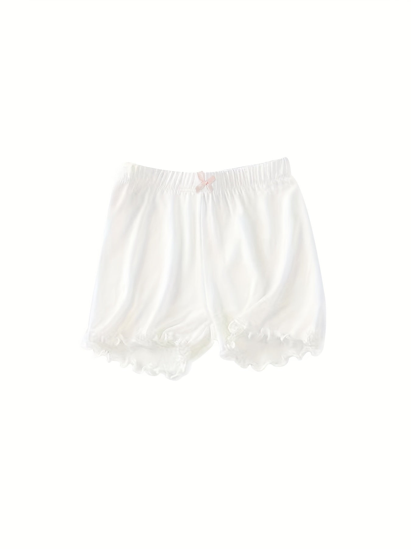 Girl Modal Shorts Breathable High Stretch Bottoming Shorts Skirt Underwear