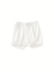 Girl Modal Shorts Breathable High Stretch Bottoming Shorts Skirt Underwear