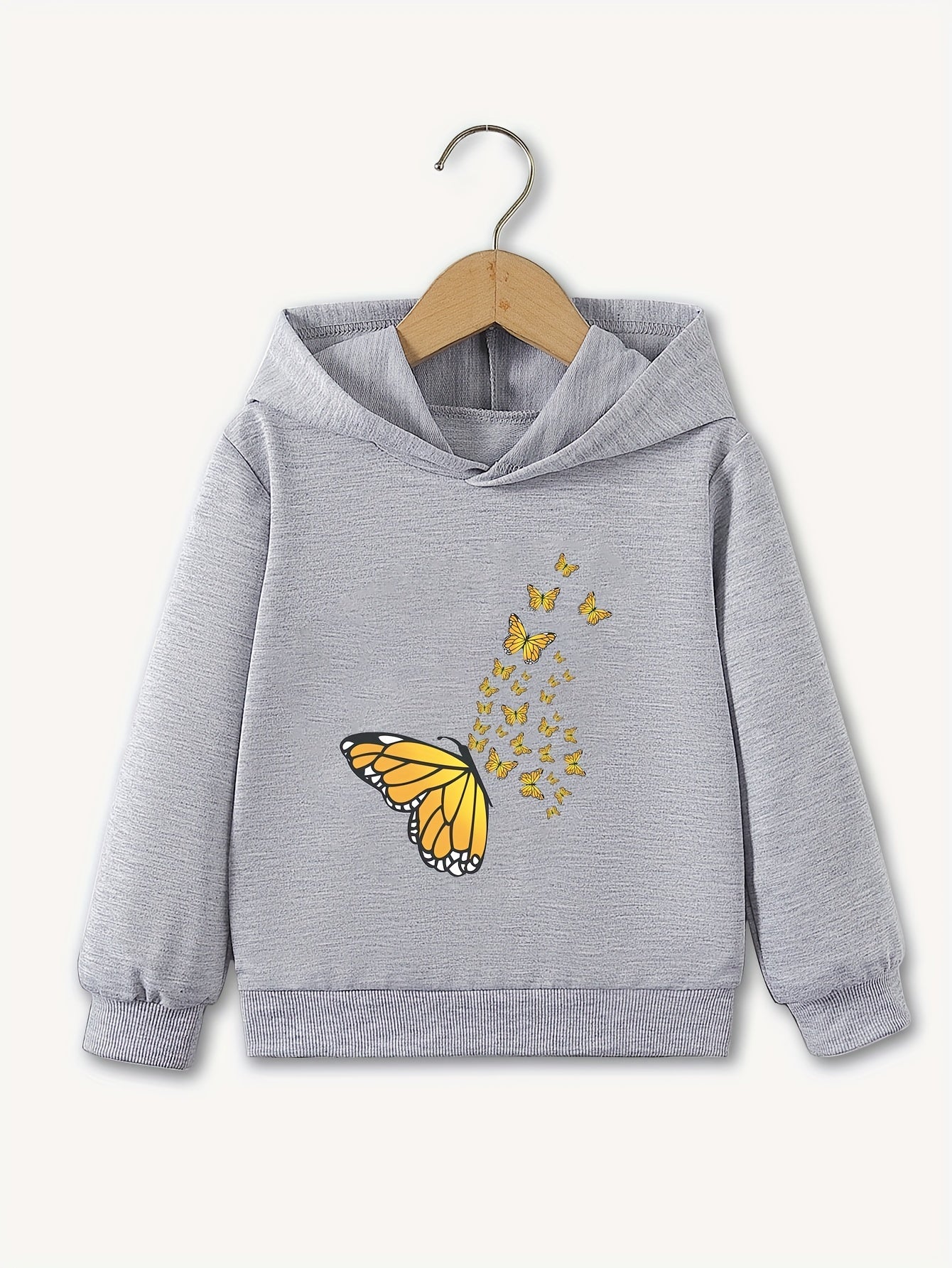 Butterfly Graphics Pullovers For Girls Youth Girls' Hoodie Sweatshirt