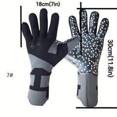 Breathable & Wear-resistant Football Goalkeeper Gloves for Training & Match