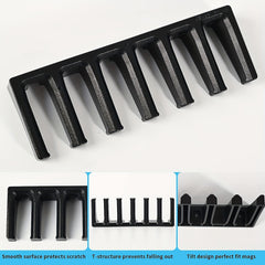 6 Slots Heavy Duty Wall Hanging Storage Rack