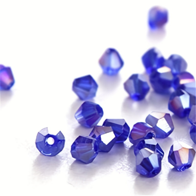 4mm Rhombus Crystal Loose Beads for DIY Jewelry Necklace Bracelet
