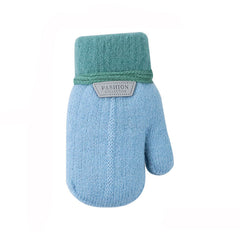 Kids Winter Warm Gloves - Solid Thickened Gloves