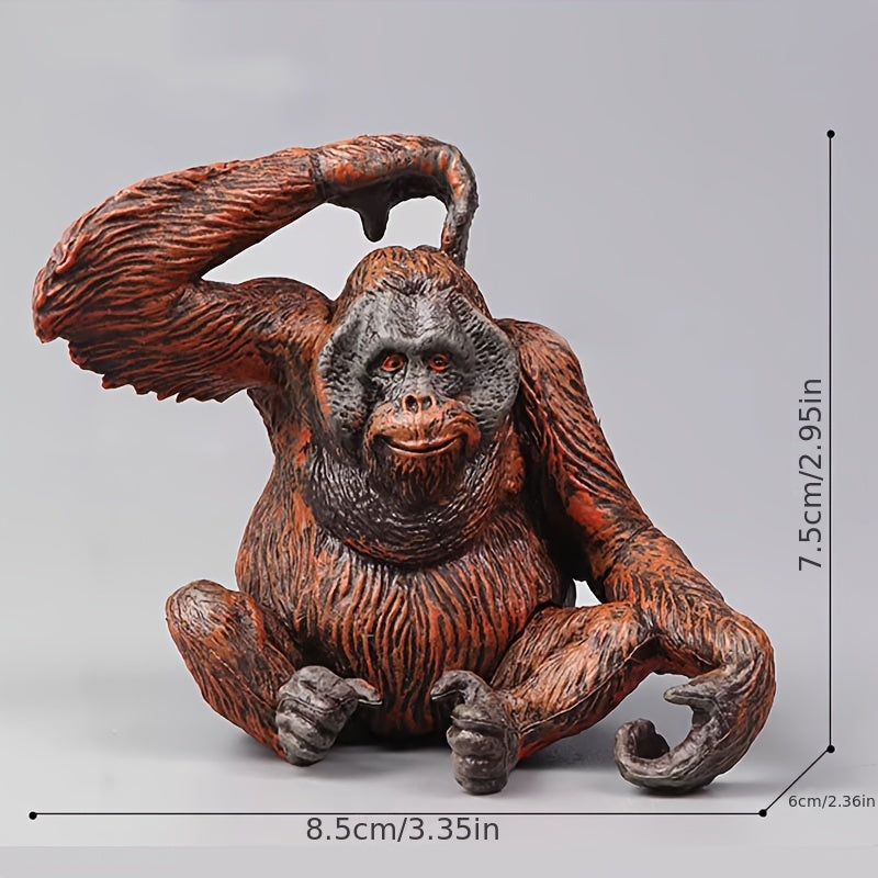 Red Haired Orangutan Figurine